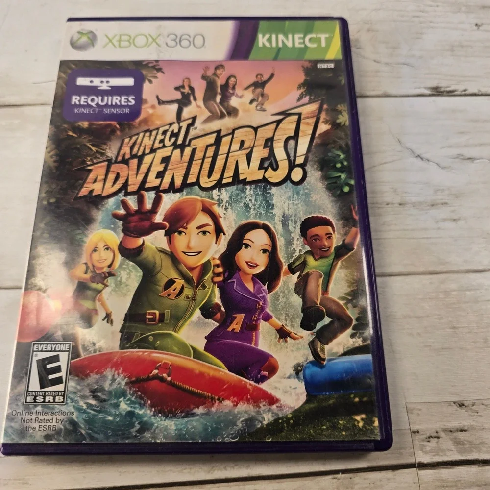 Kinect Adventures! Xbox 360 Game Microsoft Kinect Required Rated E Everyone